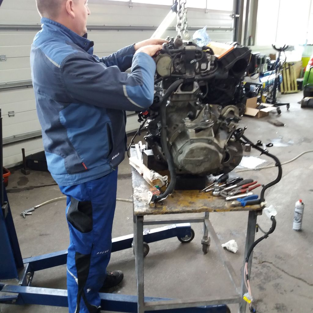 Motortausch nach 380.000 km