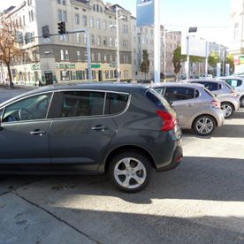 Autoplatz mit diversen Gebrauchtwagen